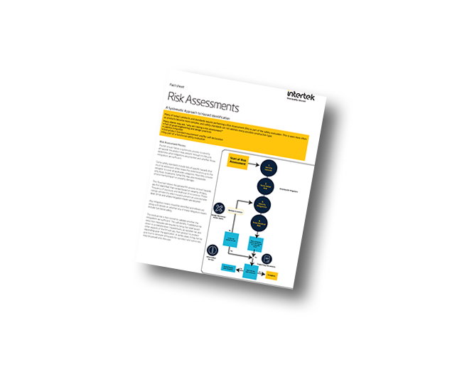 Risk Assessments A Systematic Approach to Hazard Identification | Fact Sheet